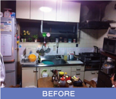 キッチンbefore