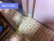 フローリングbefore